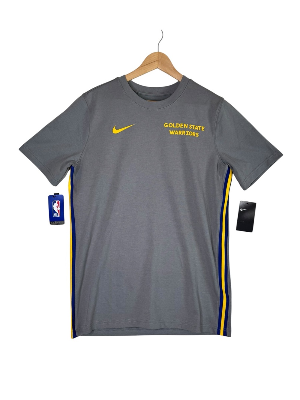Nike NBA Golden State Warriors DNA Short Sleeve Shirt Sweatshirt Gray Men's M